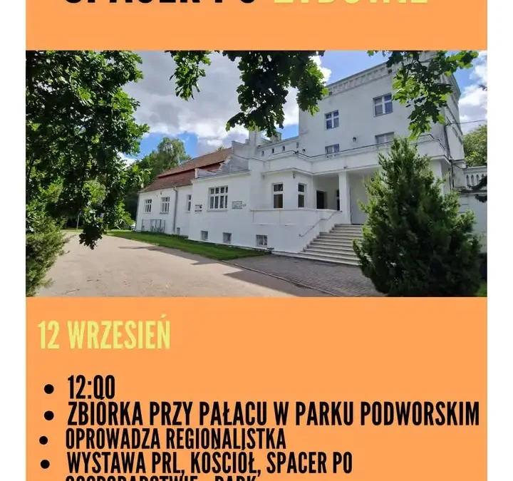 Spacer z regionalistką po parku podworskim w Czerniejewie