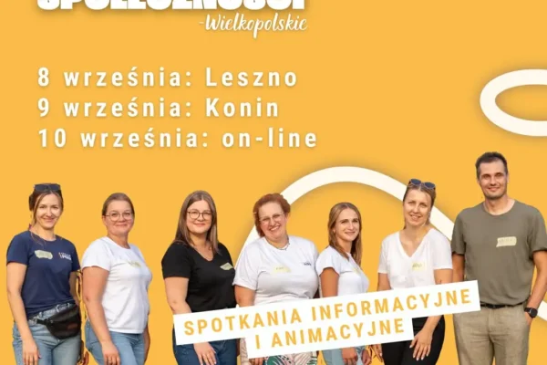 Konkurs Moc Małych Społeczności: milion złotych dla wielkopolskich organizacji