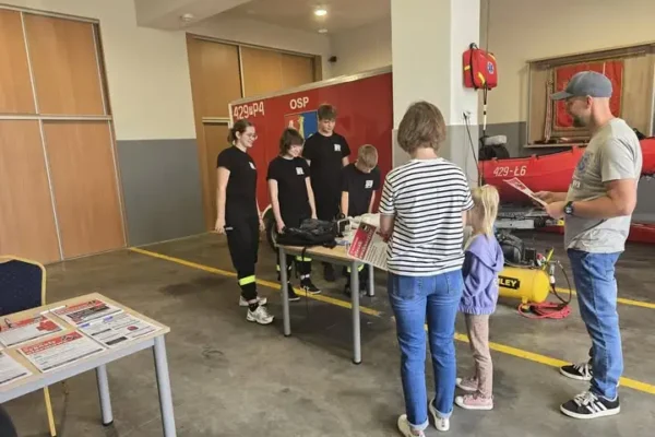 Krajowy Trening Reagowania w Mieleszynie – mieszkańcy uczyli się, jak zadbać o bezpieczeństwo