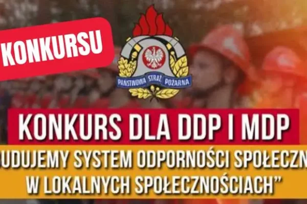 Młodzieżowa Drużyna Pożarnicza z Mieleszyna laureatem konkursu „Budujemy System Odporności Społecznej”
