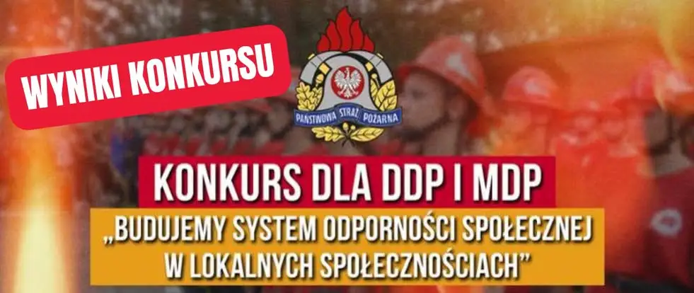 Młodzieżowa Drużyna Pożarnicza z Mieleszyna laureatem konkursu „Budujemy System Odporności Społecznej”