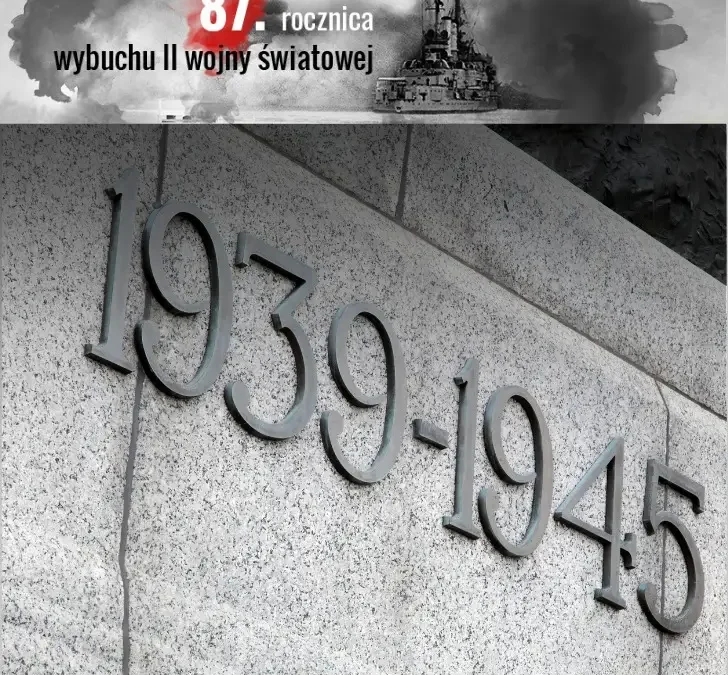 87. rocznica wybuchu II wojny światowej – pamiętamy o ofiarach i bohaterach