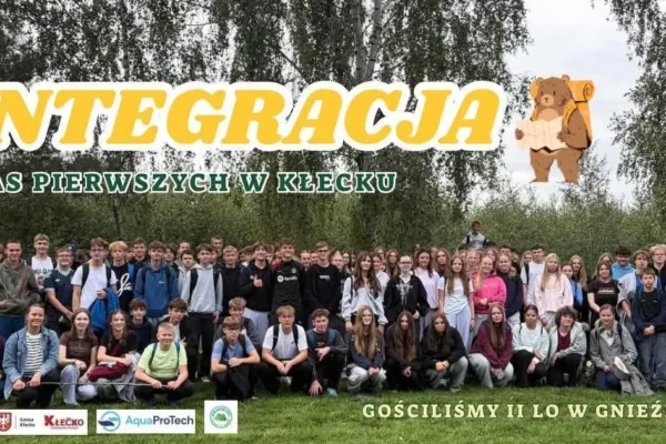 Młodzieżowa Rada Gminy Kłecko zorganizowała pierwszą integrację dla uczniów z Gniezna