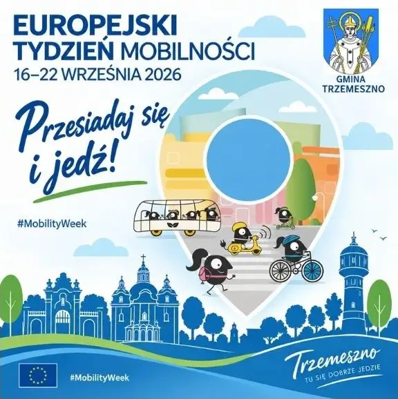 Trzemeszno na dwóch kółkach – Europejski Tydzień Mobilności 2026