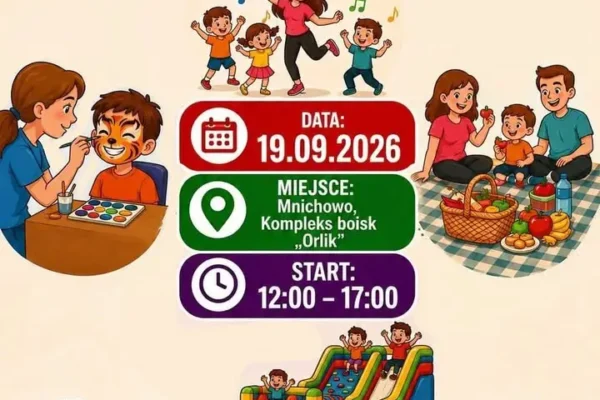 Sportowy Piknik Rodzinny „Orlikowa Aktywacja” w Mnichowie już 19 września
