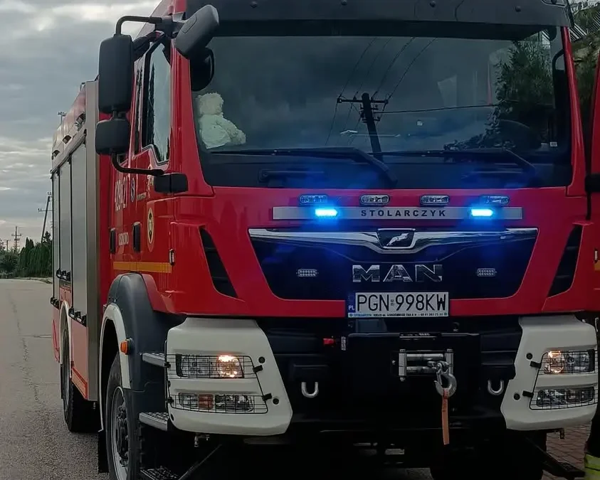 Mężczyzna zasłabł na balkonie w Kiszkowie — interweniowały OSP i ZRM