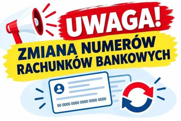 Gmina Łubowo zmienia bank: od 1 listopada 2026 nowe numery rachunków
