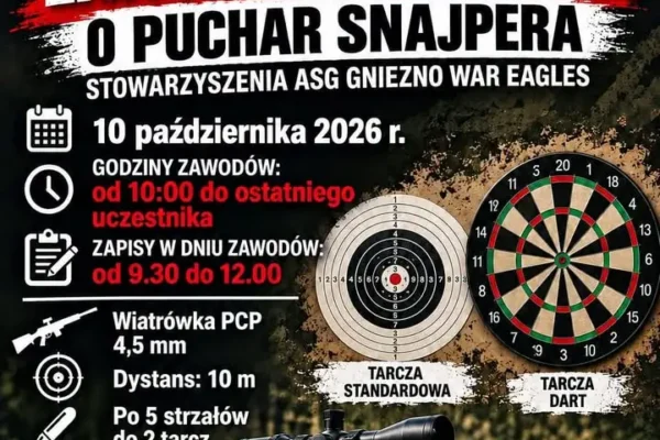 Otwarty turniej strzelecki o Puchar Snajpera w Żydowie – zapisy na miejscu