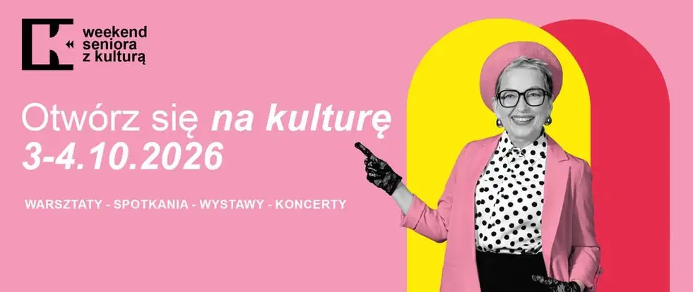 Weekend Seniora z Kulturą w Gnieźnie: oprowadzanie po wystawie Marka Elsnera
