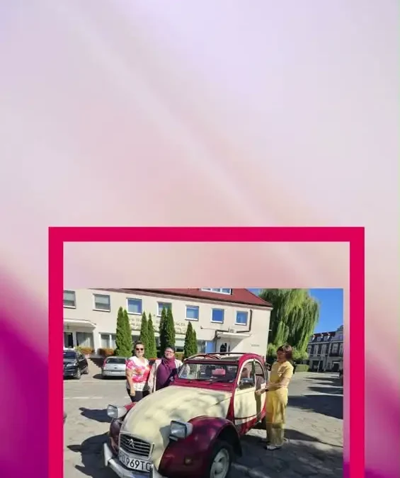 Retro Citroënem po Trzemesznie – licytacja dla Antka zakończona sukcesem