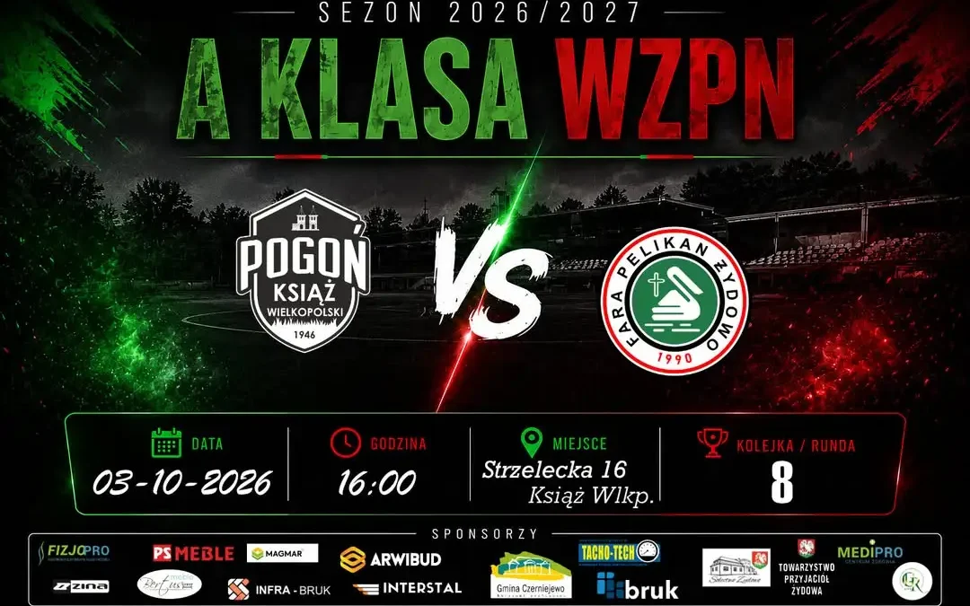 Fara Pelikan Żydowo jedzie do Książa Wielkopolskiego po trzecie zwycięstwo z rzędu