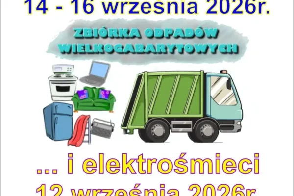Zbiórka odpadów wielkogabarytowych i elektrośmieci w gminie Czerniejewo – harmonogram i zasady