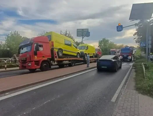 Trzemeszno: Potrącenie rowerzystki na DK 15 i inne interwencje strażaków