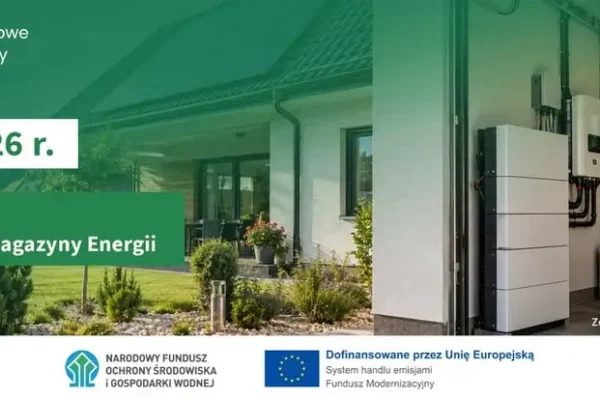 1 mld zł na przydomowe magazyny energii – rusza nabór wniosków