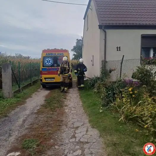 Cichy zabójca w Lubiniu? Strażacy sprawdzili budynek mieszkalny