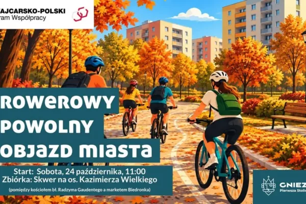 Jesienny Powolny Objazd Miasta w Gnieźnie – 24 października