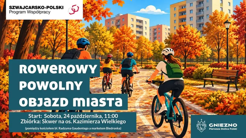 Jesienny Powolny Objazd Miasta w Gnieźnie – 24 października