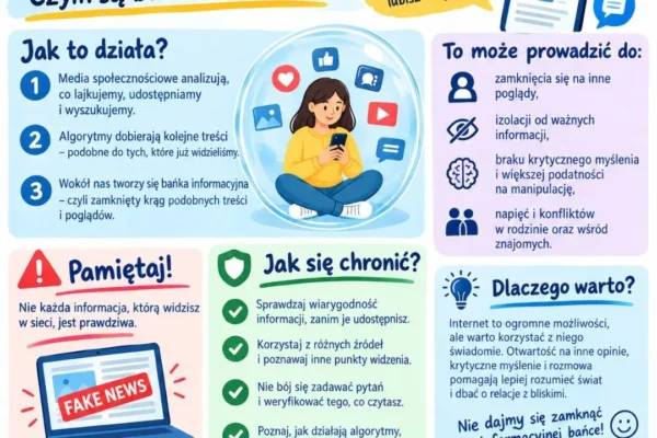 Bańki informacyjne – jak algorytmy zamykają nas w świecie własnych poglądów