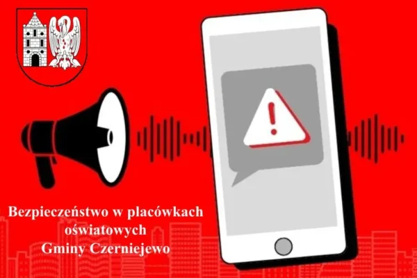 Bezpieczeństwo w szkołach i klubach dziecięcych w Gminie Czerniejewo