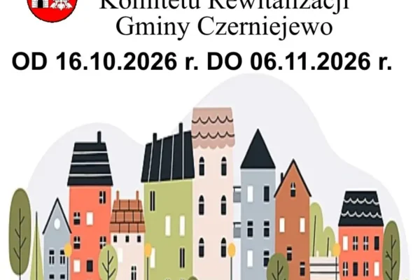 Gmina Czerniejewo szuka społeczników do Komitetu Rewitalizacji – nabór do 6 listopada